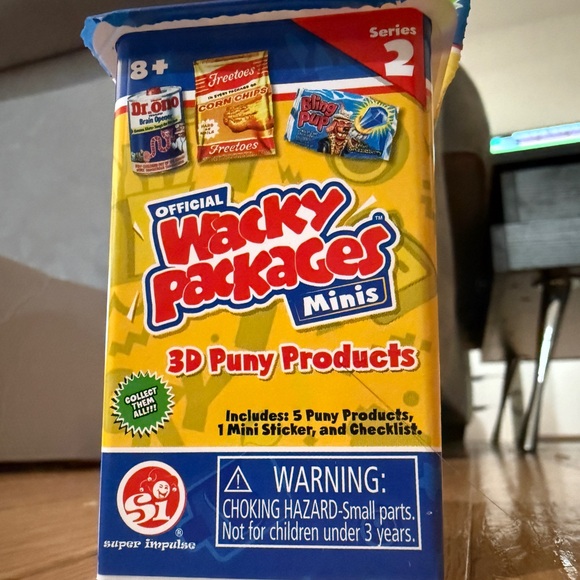 Wacky Packages 3D Minis by Topps Series 1-3 Mini Brands Series 3 Collectible Set - Picture 4 of 6